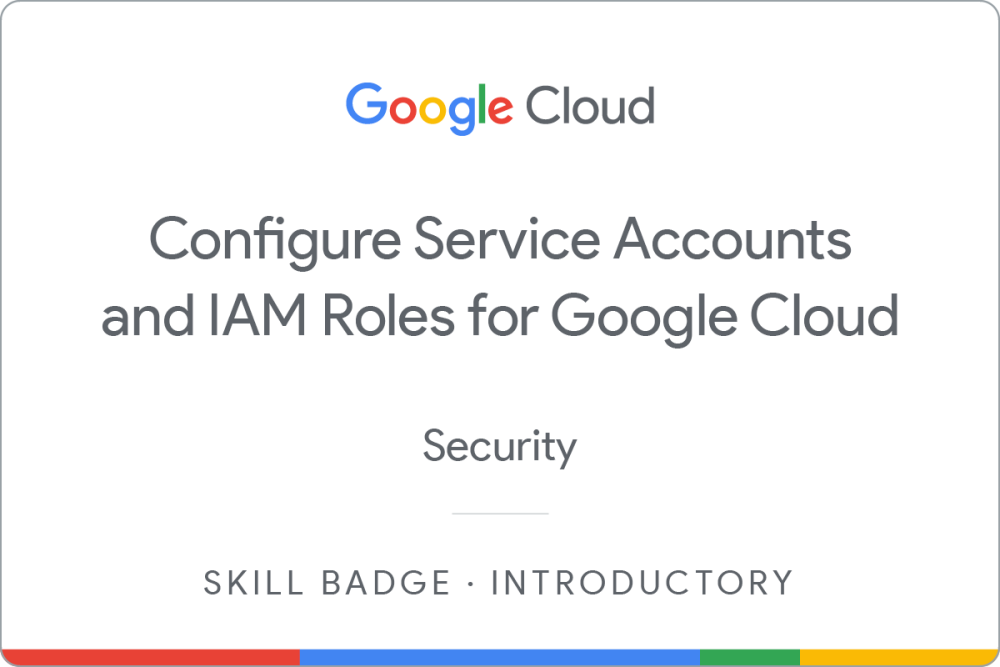 Configure Service Accounts and IAM Roles for Google Cloud