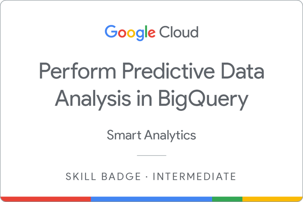 Perform Predictive Data Analysis in BigQuery