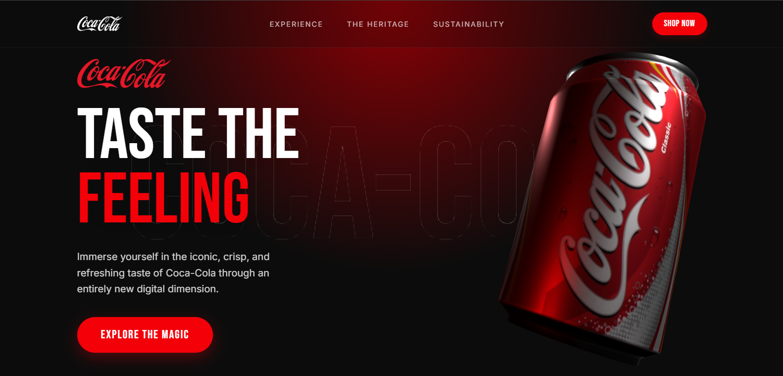 Coca-Cola Website